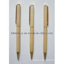 Тонкая деревянная Шариковая ручка для подарка компании (ЛТ-С208)